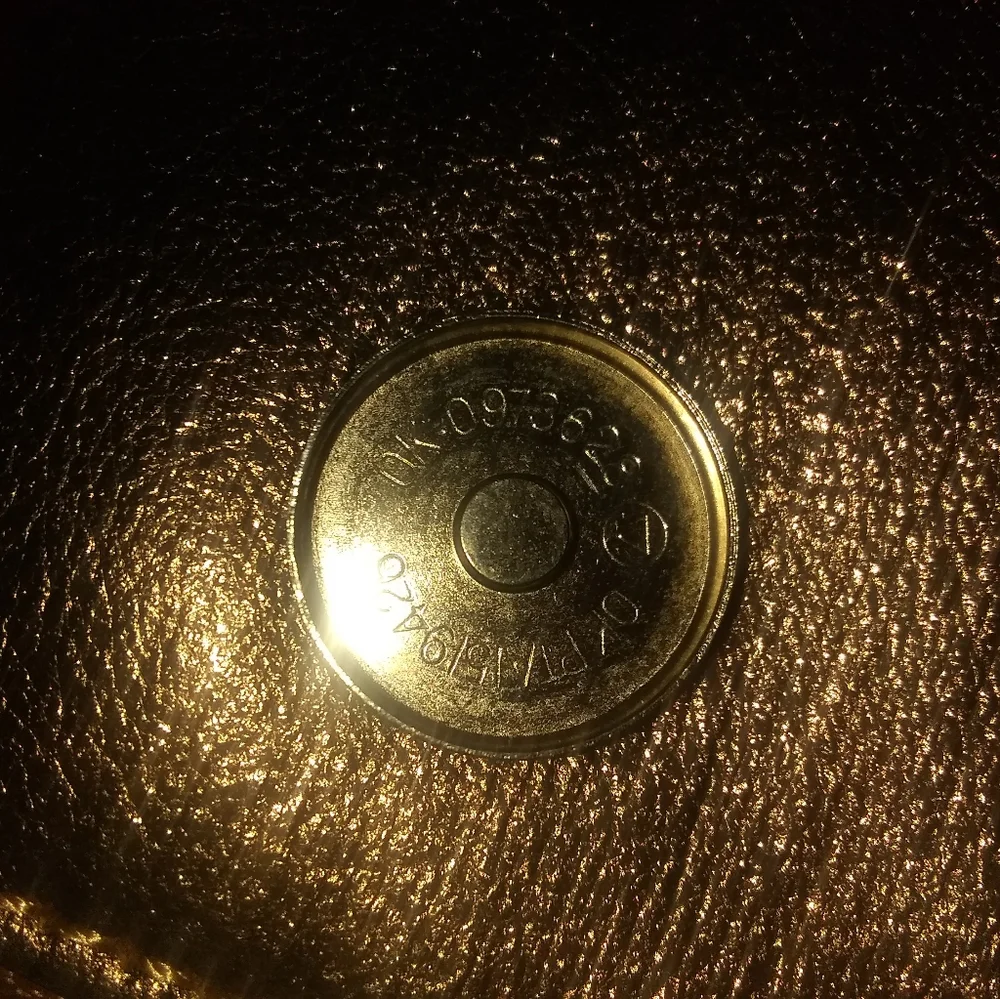 OKPTA151926 Brown Gold Bag / Clutch New